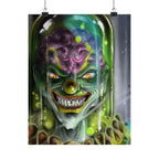 Creepy Clown Art Poster, Wall Decor, Halloween Decor, Horror Art, Unique Gift Idea, Nursery Decoration