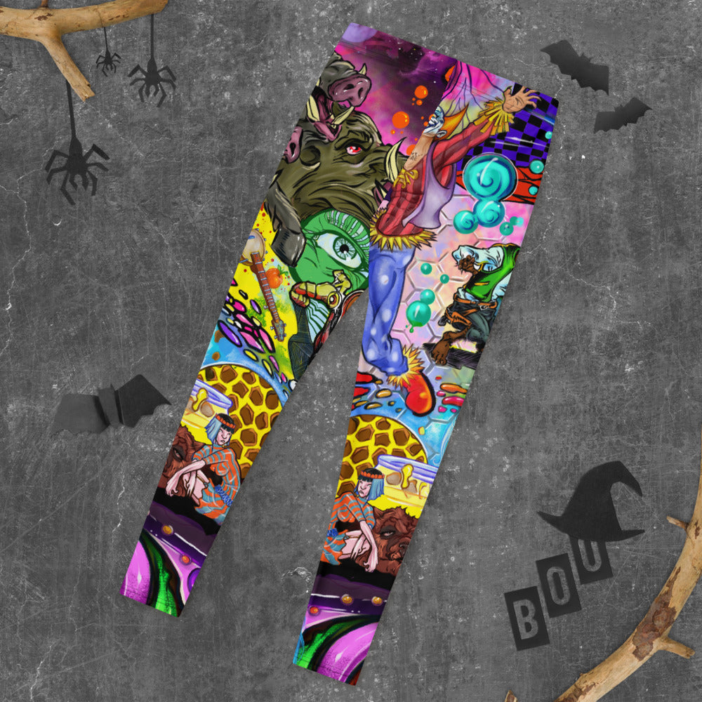 Women's Multicolor Leggings