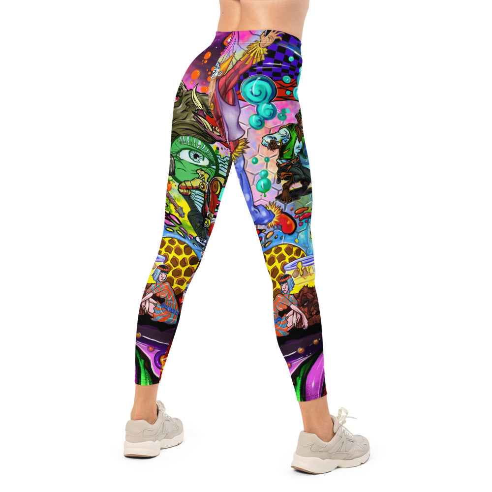 Women's Multicolor Leggings