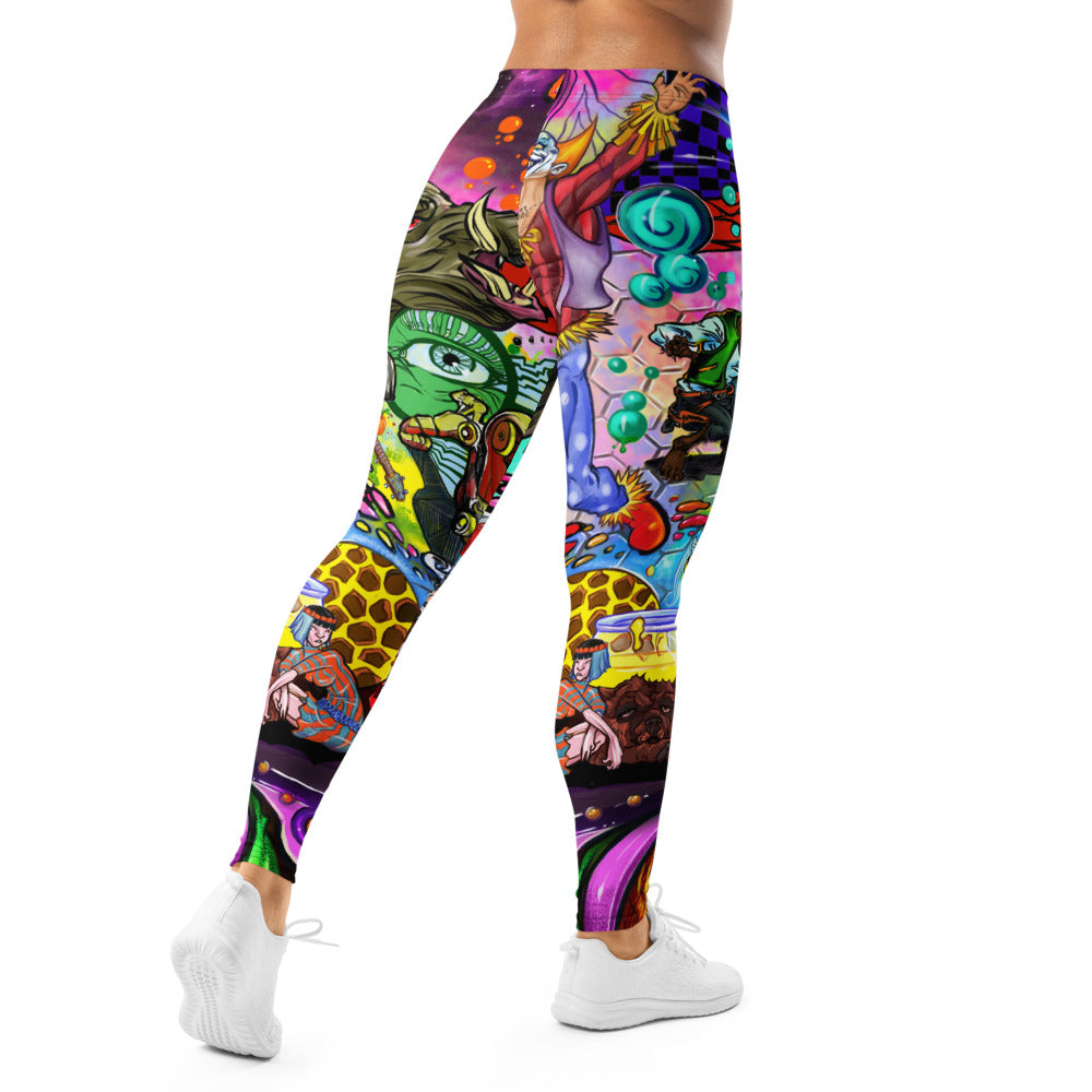 Women's Multicolor Leggings