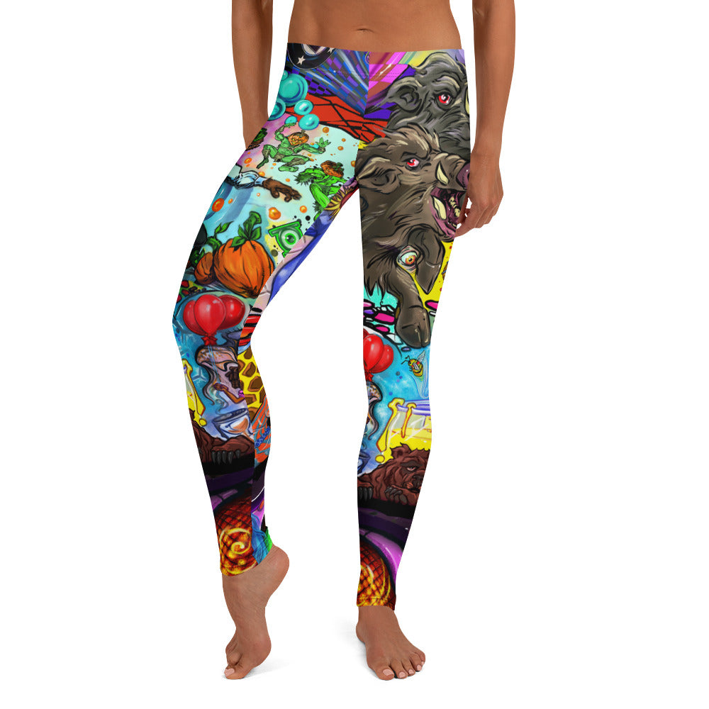 Women's Multicolor Leggings