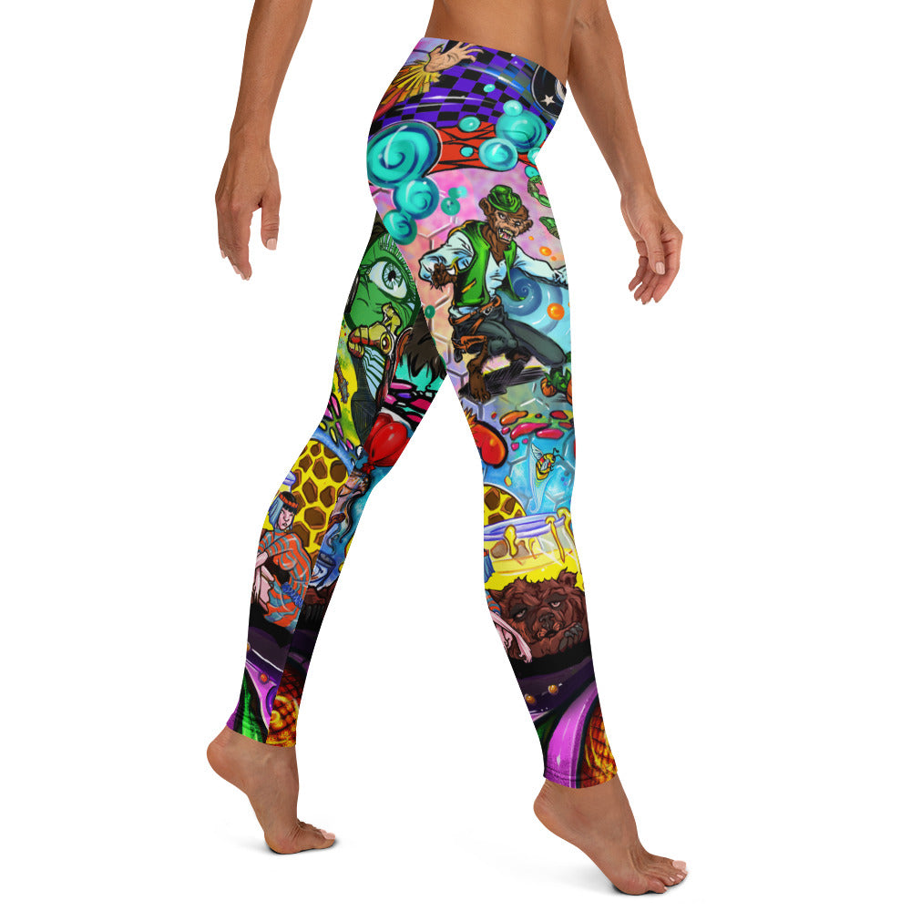 Women's Multicolor Leggings