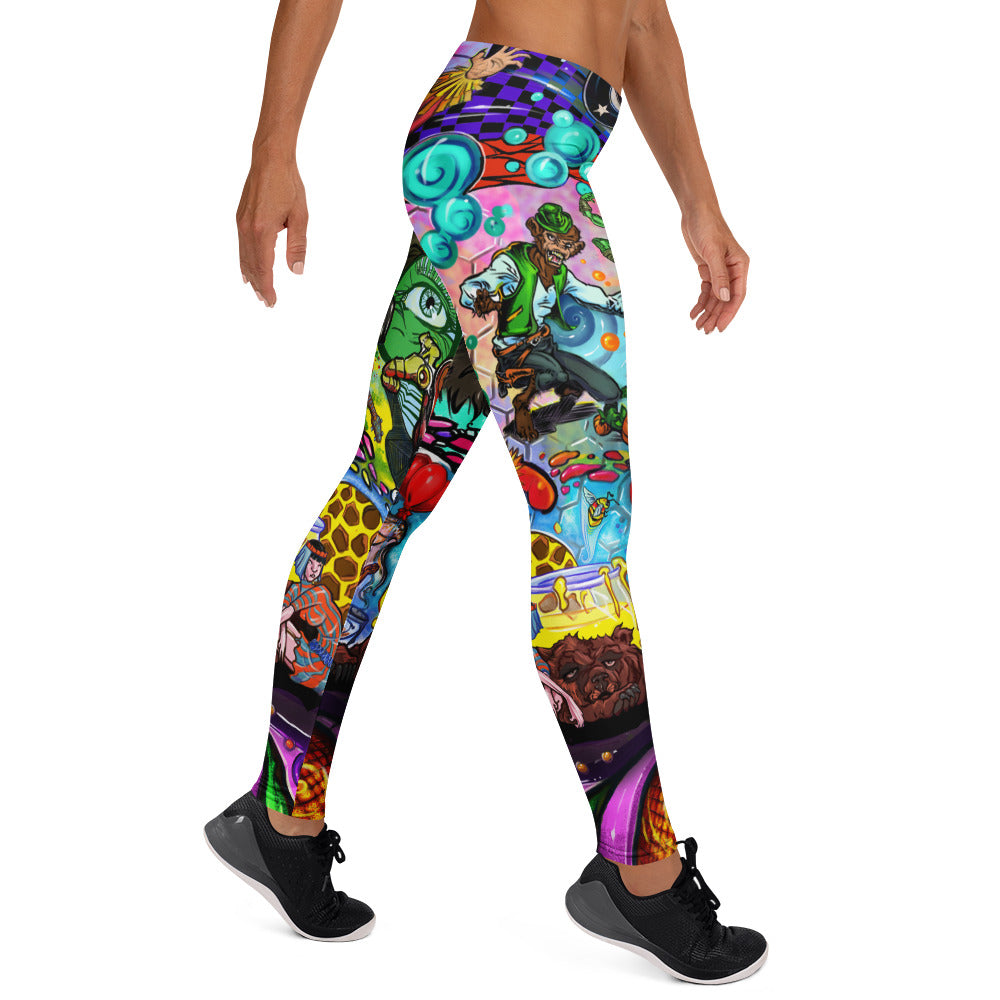 Women's Multicolor Leggings