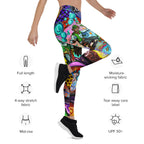 Women's Multicolor Leggings